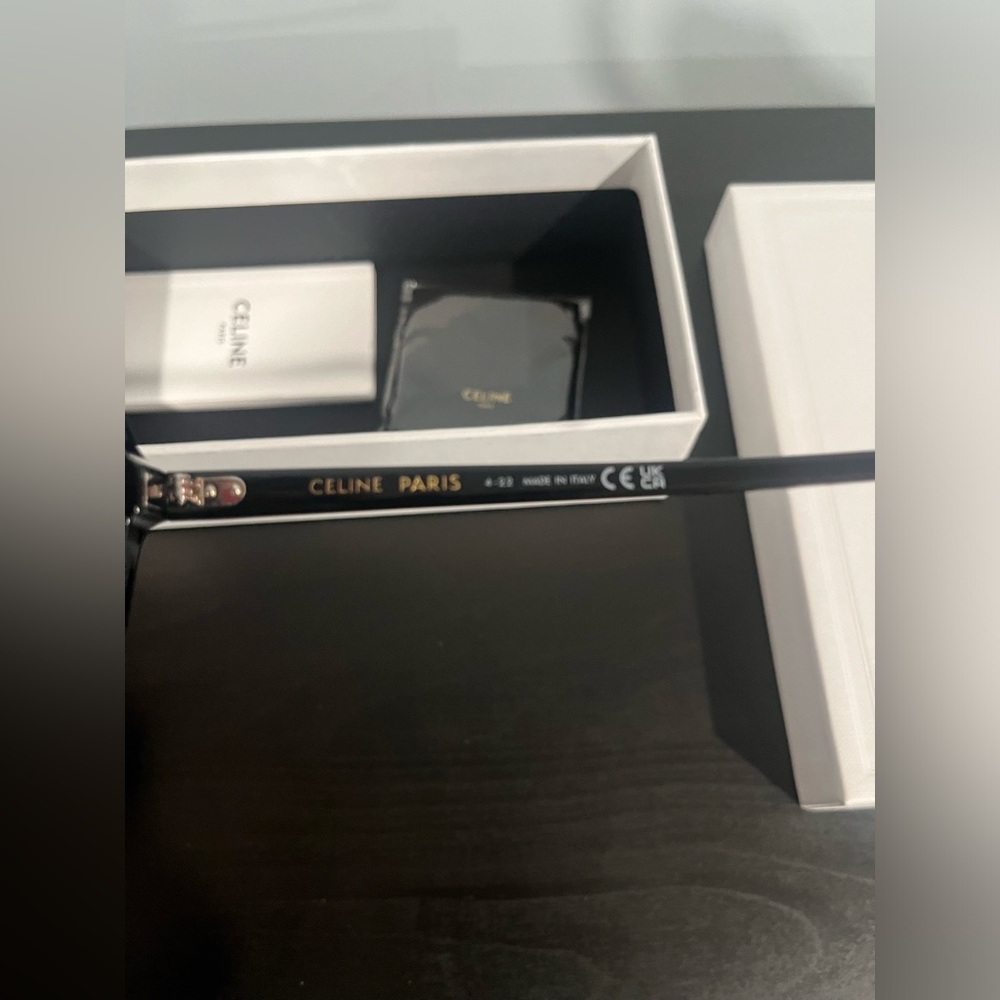 Celine Paris CL40230F | Shiny Black/Smoke | size 58 - Picture 7 of 11